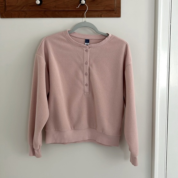 Old Navy Blush Pink Fleece - Picture 1 of 4